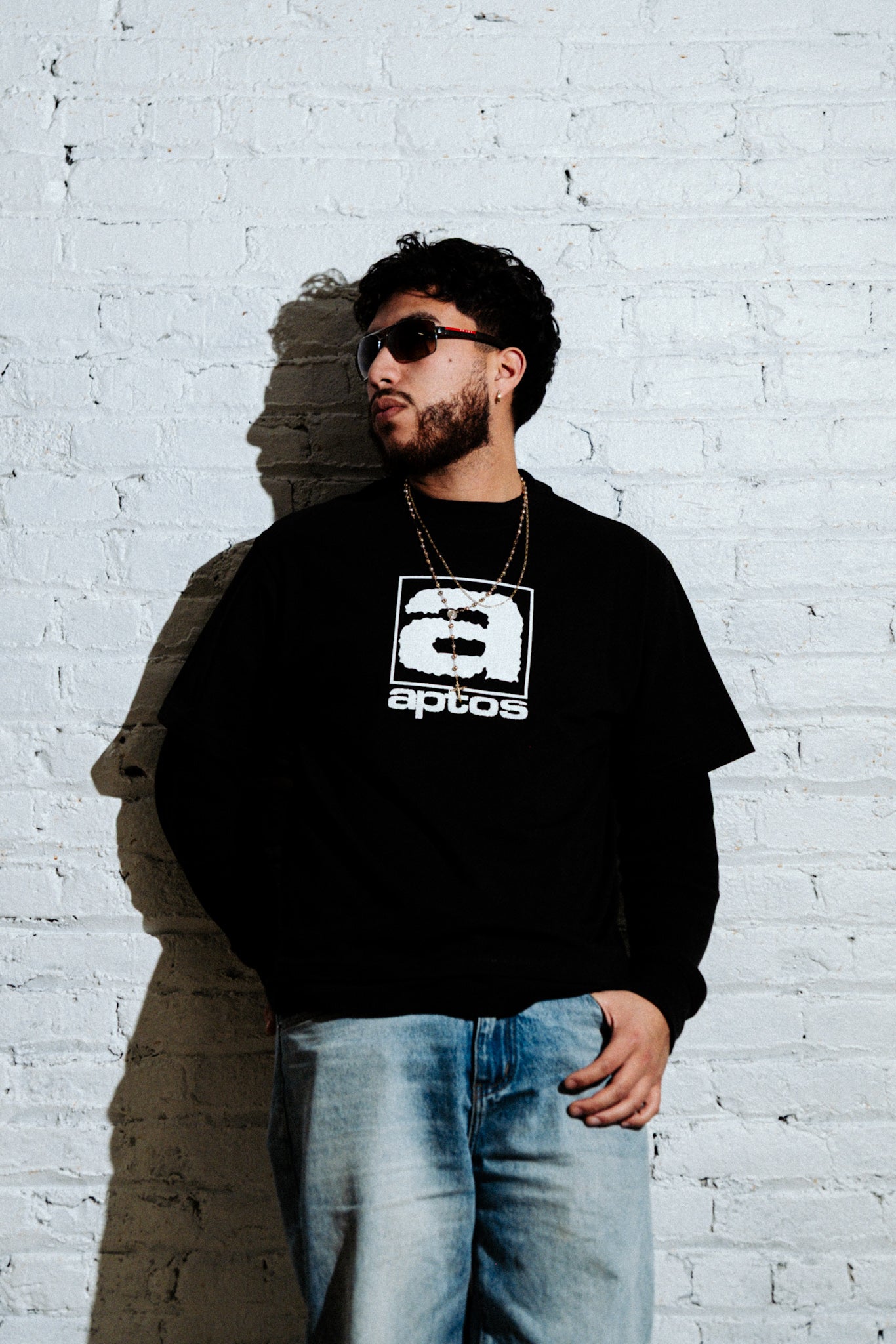 Black Aptos Tee